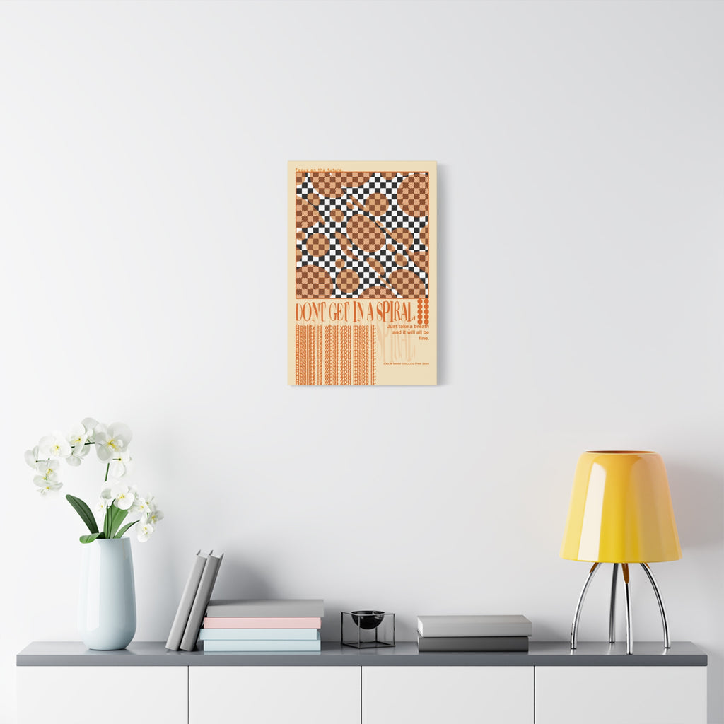 SPIRAL - Overthinkers Anonymous Collection - Canvas Art Print