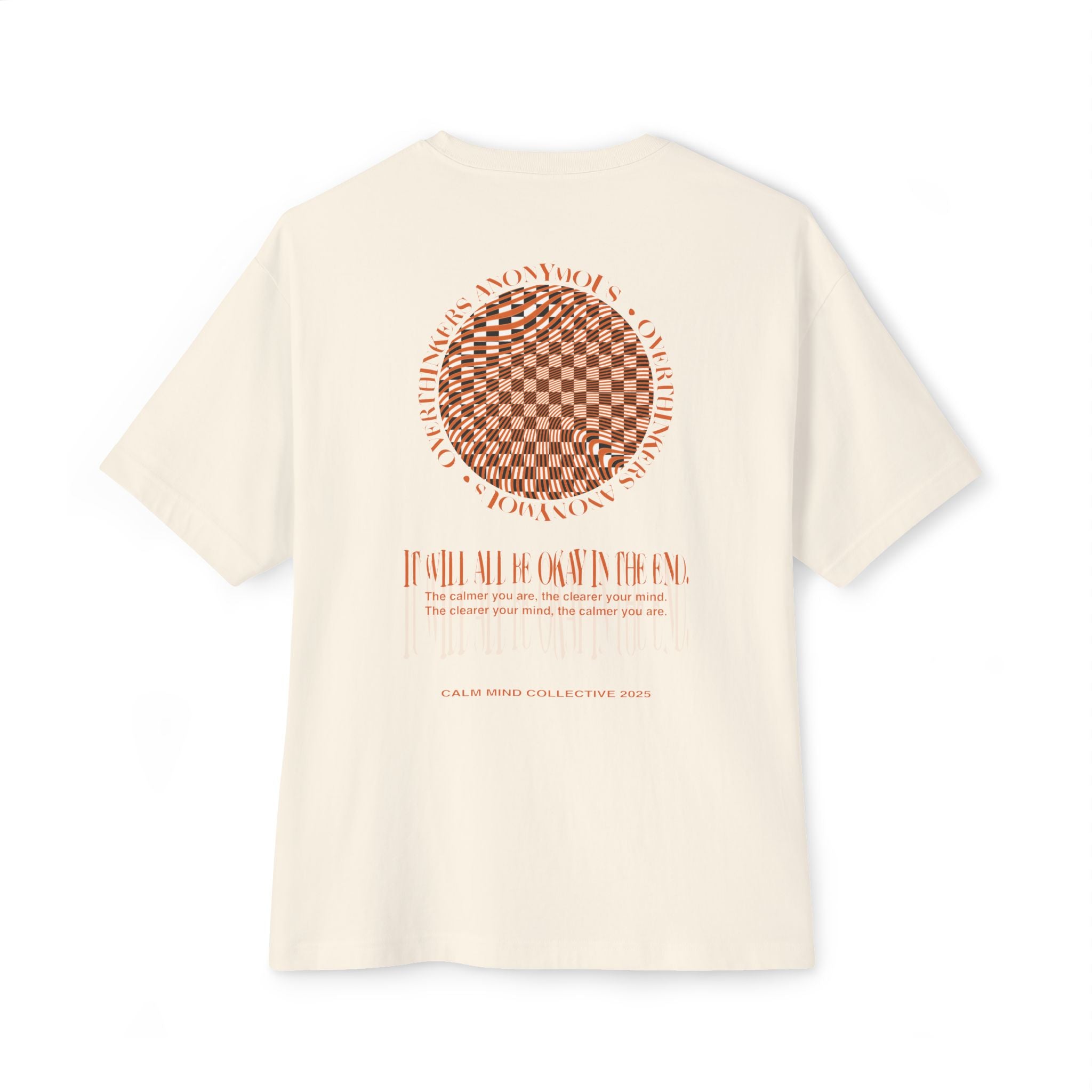 OVERTHINKERS ANONYMOUS - Unisex Oversized Boxy Tee