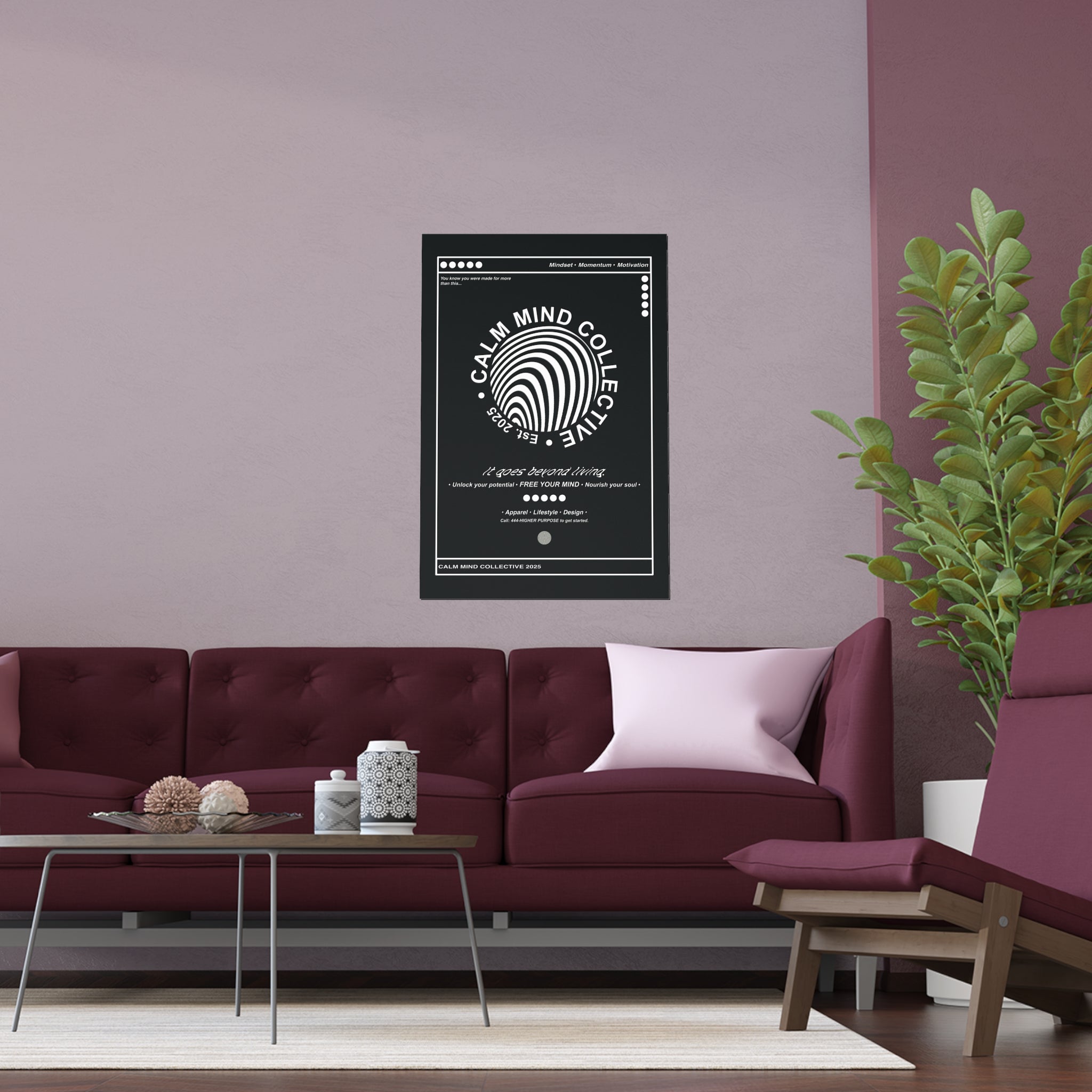 BASICS DARK - Silk Poster
