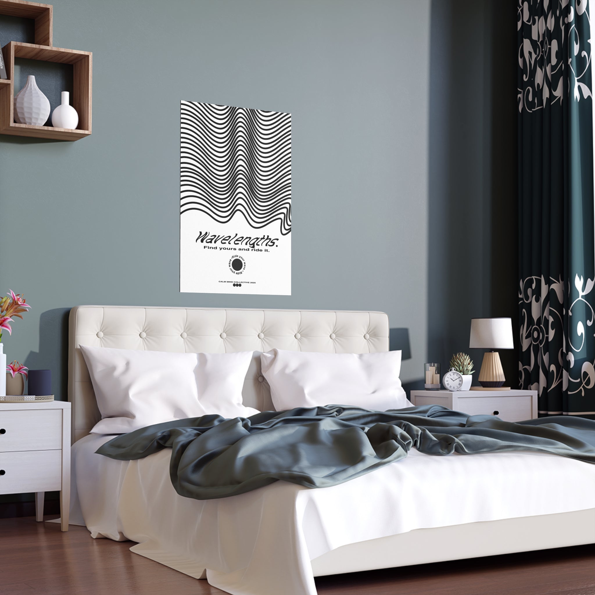 FIND YOURS - Wavelengths Collection - Silk Poster