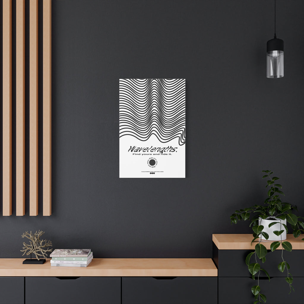 FIND YOURS - Wavelengths Collection - Canvas Art Print