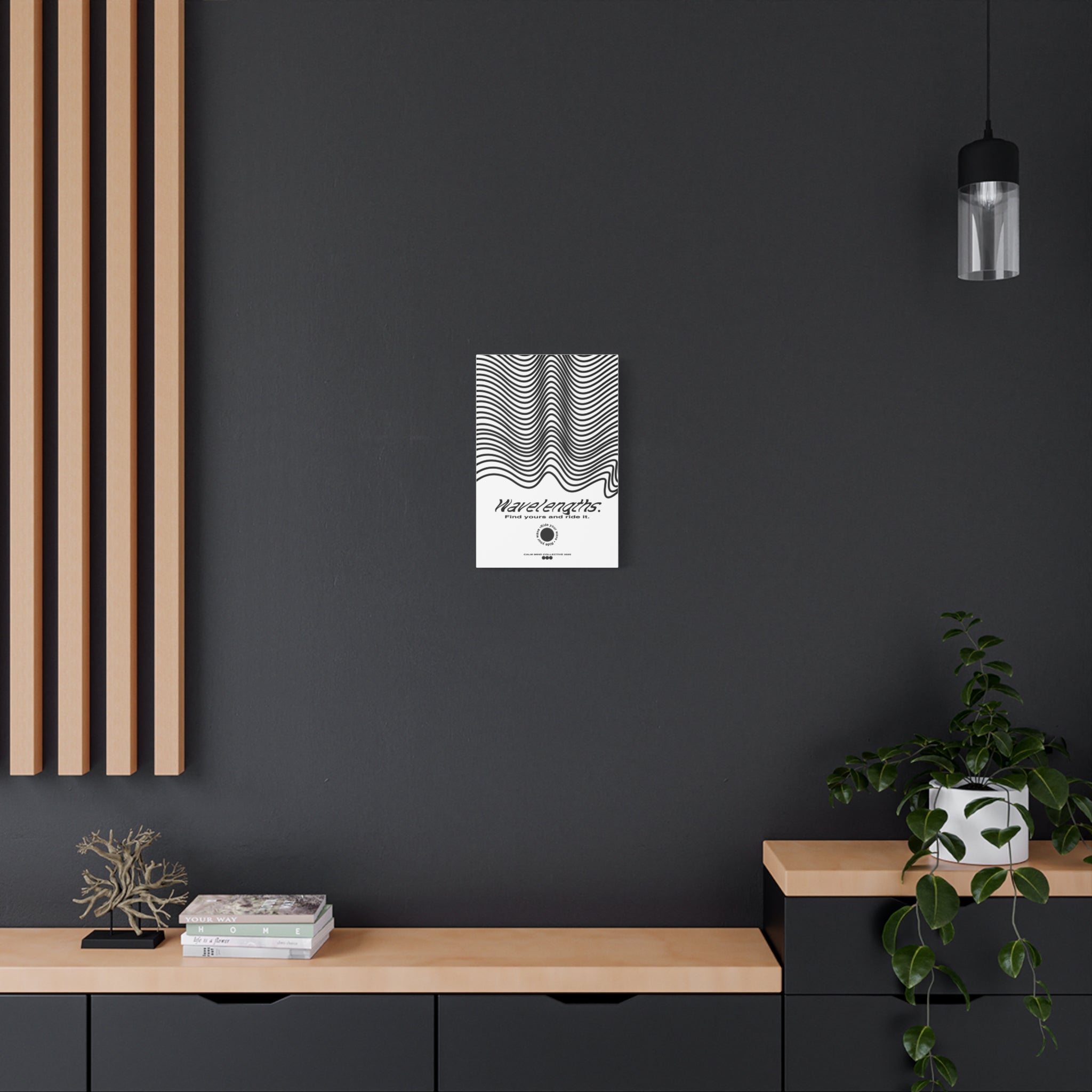 FIND YOURS - Wavelengths Collection - Canvas Art Print