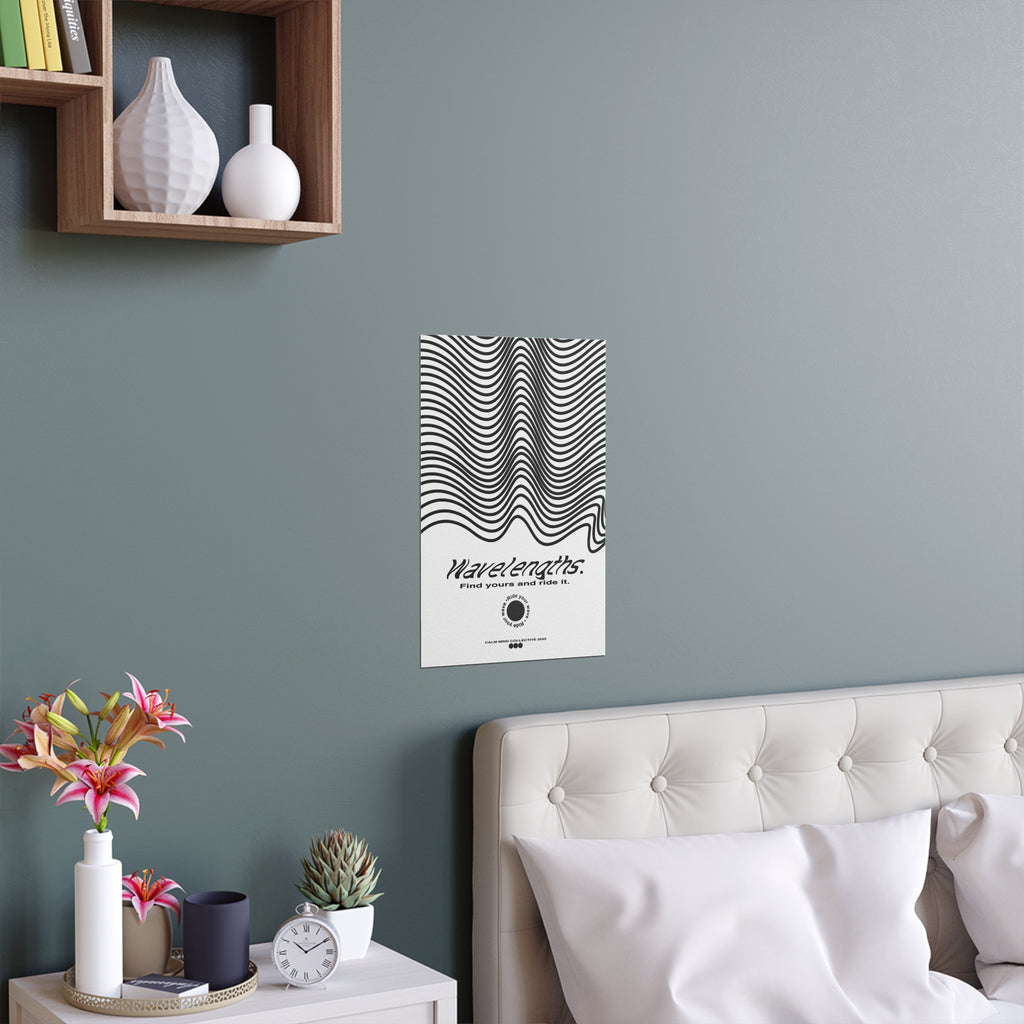 FIND YOURS - Wavelengths Collection - Silk Poster