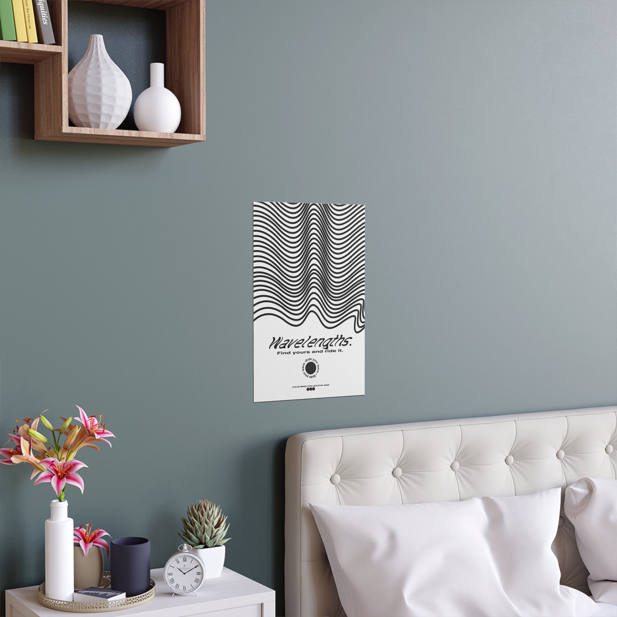 FIND YOURS - Wavelengths Collection - Silk Poster
