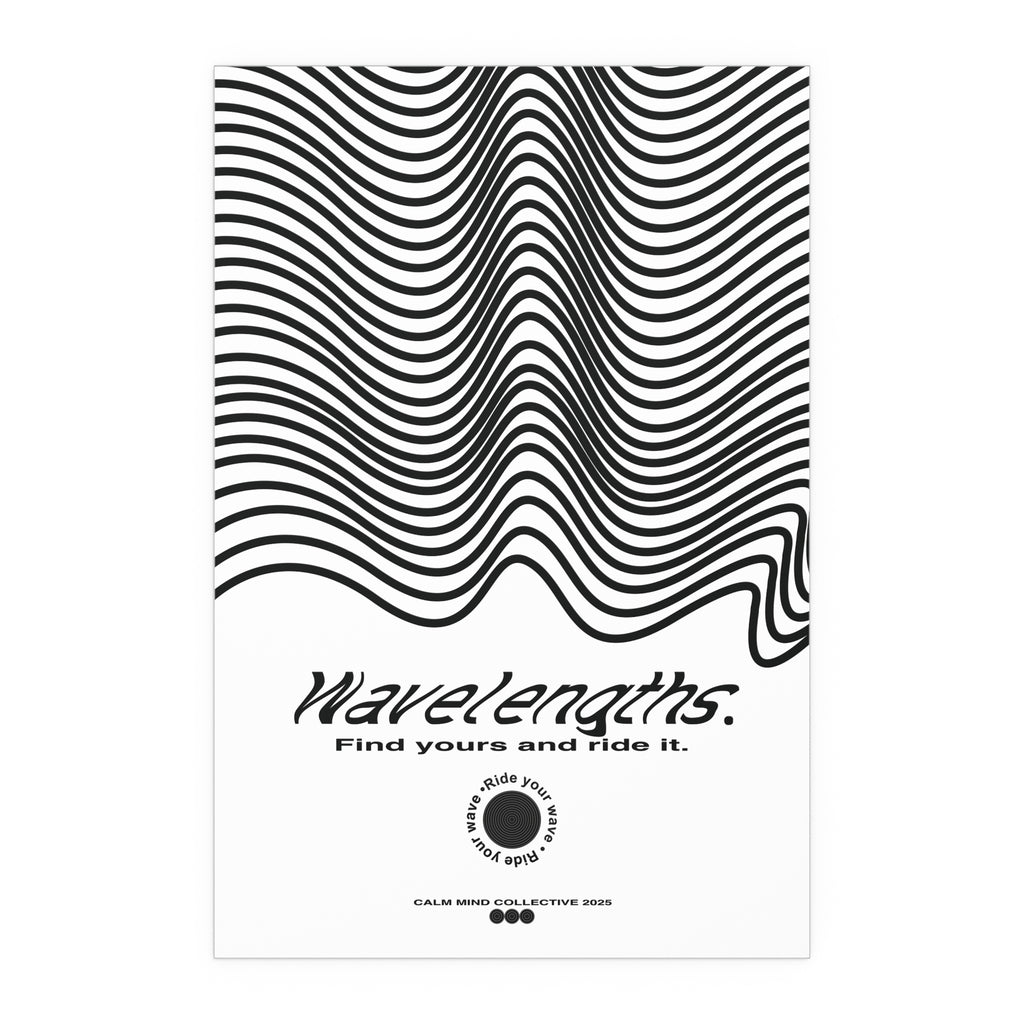 FIND YOURS - Wavelengths Collection - Silk Poster