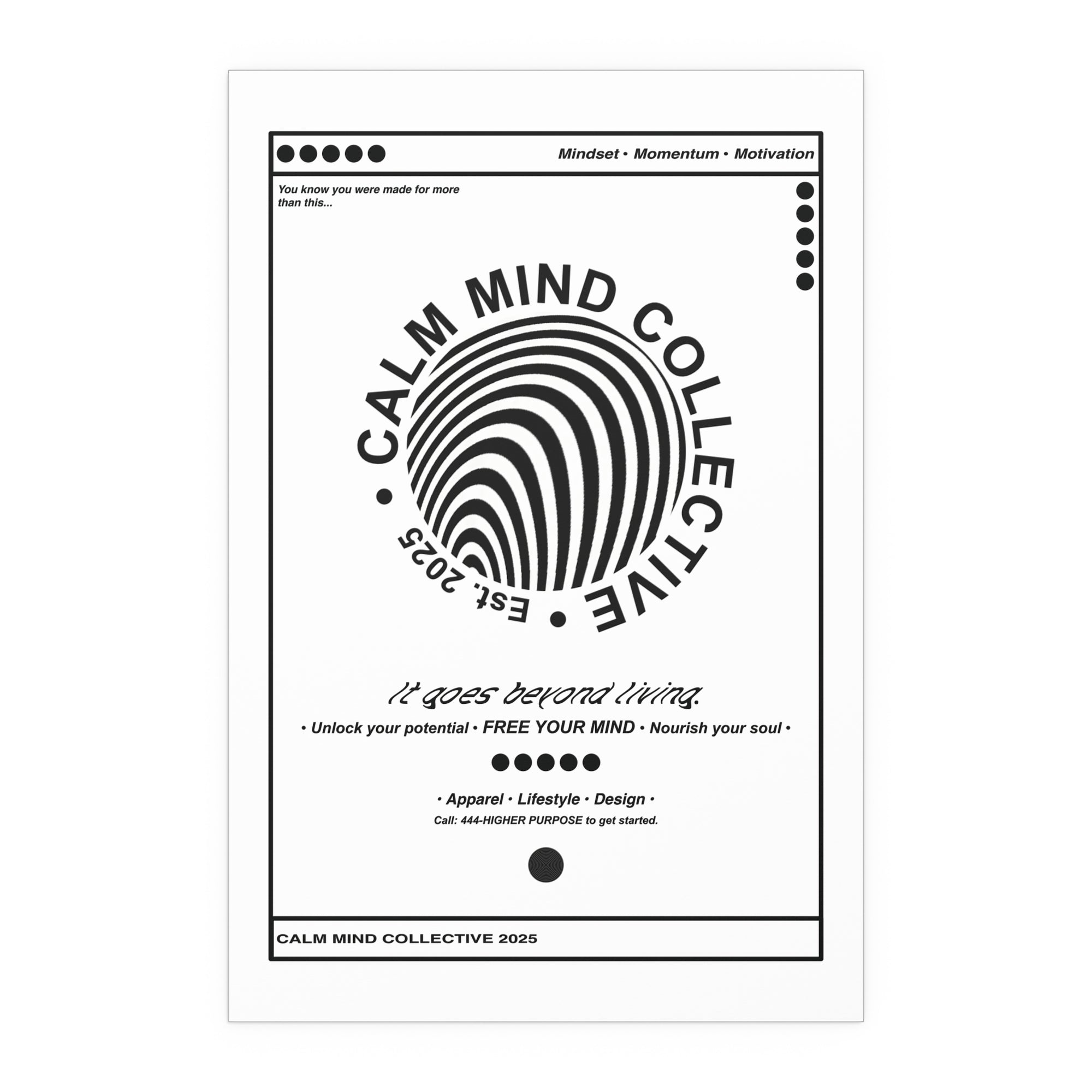 BASICS LIGHT - Silk Poster