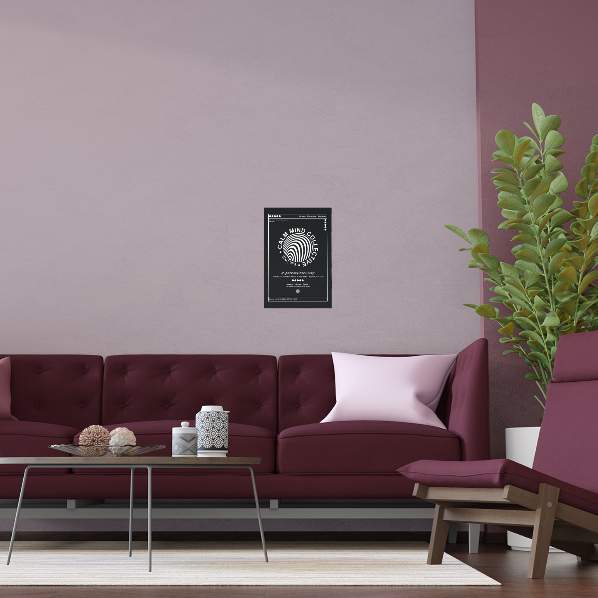 BASICS DARK - Silk Poster