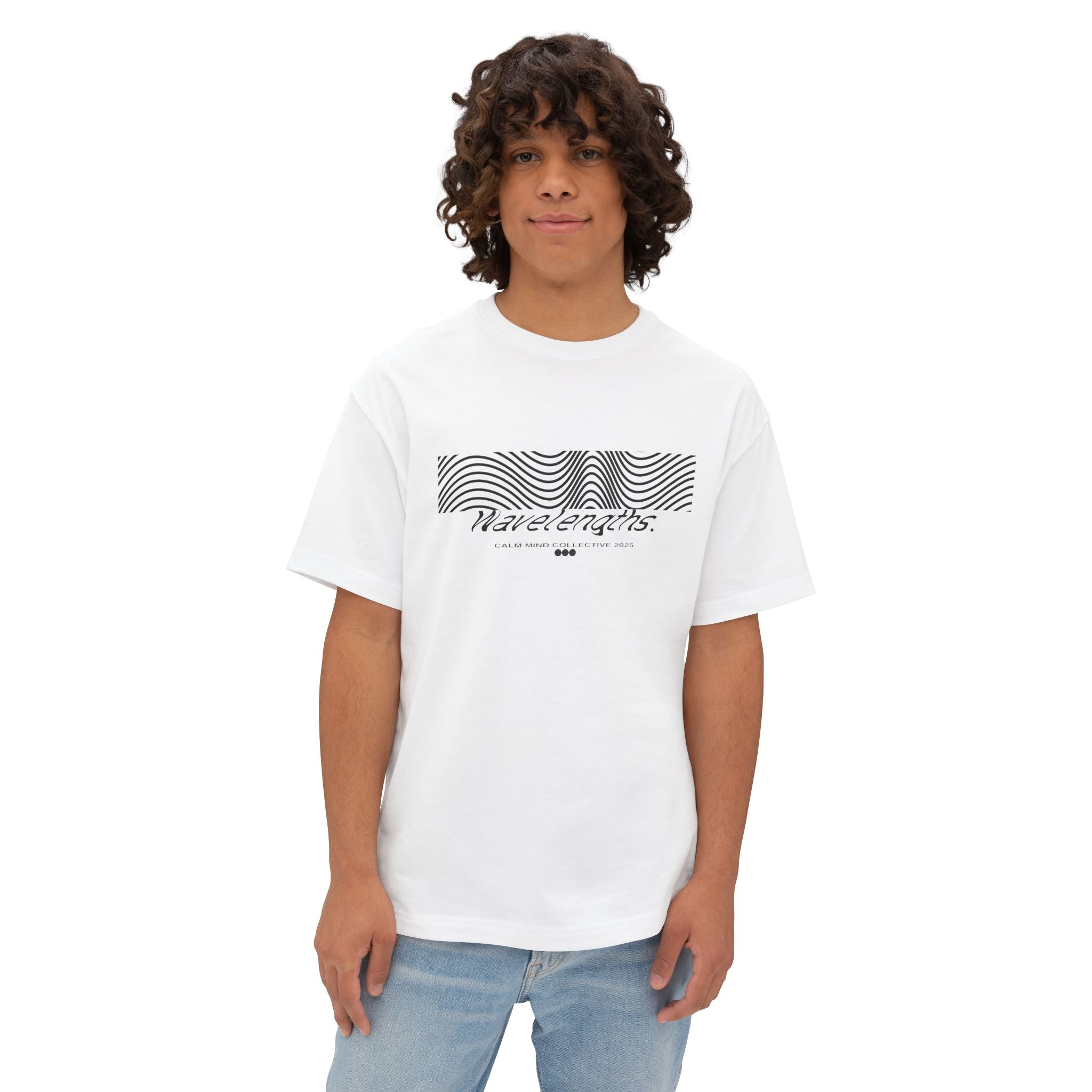 WAVELENGTHS - Unisex Oversized Boxy Tee