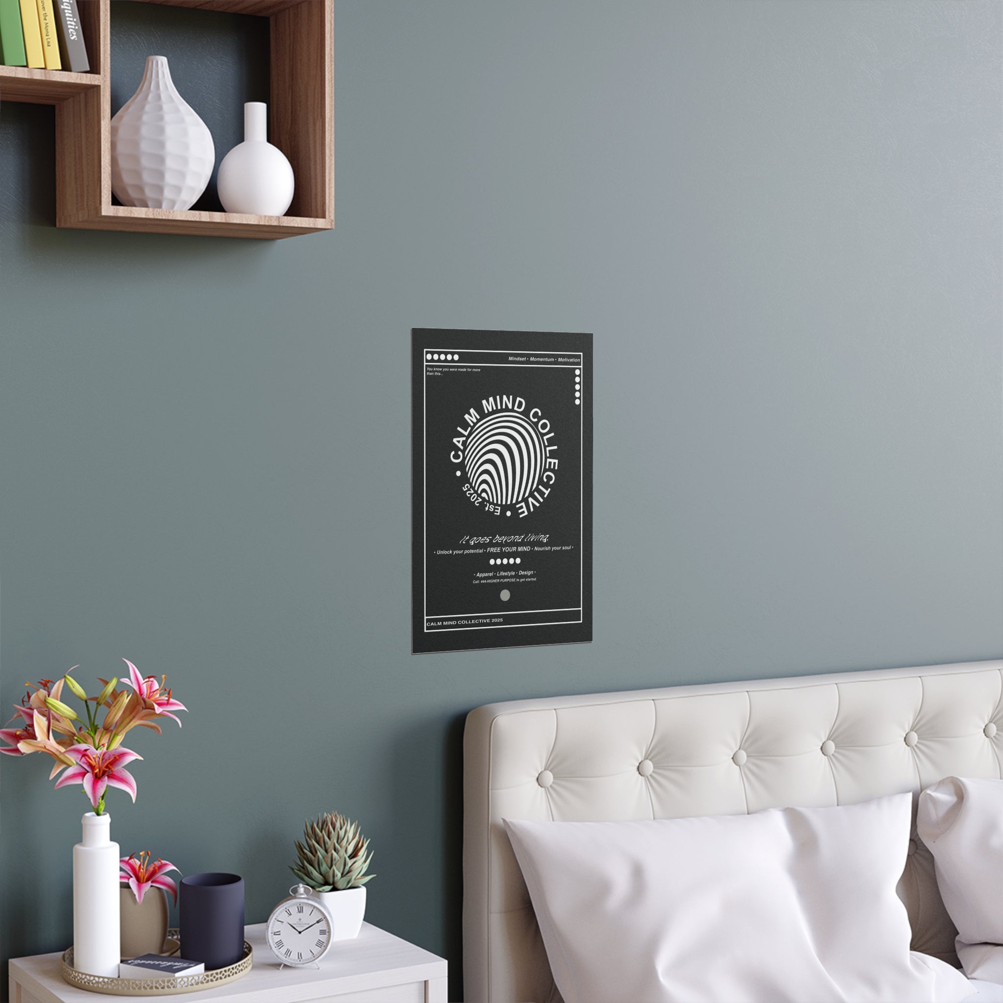 BASICS DARK - Silk Poster