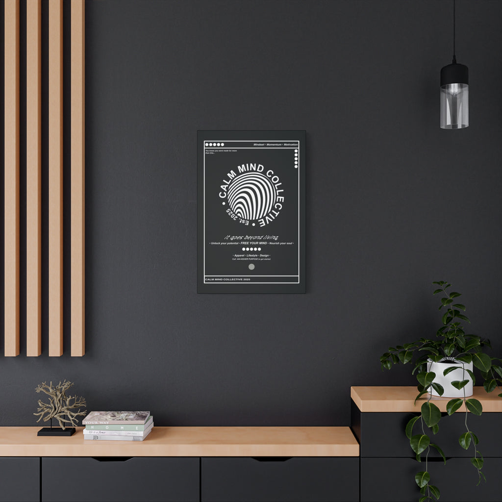 BASICS DARK - Canvas Art Print