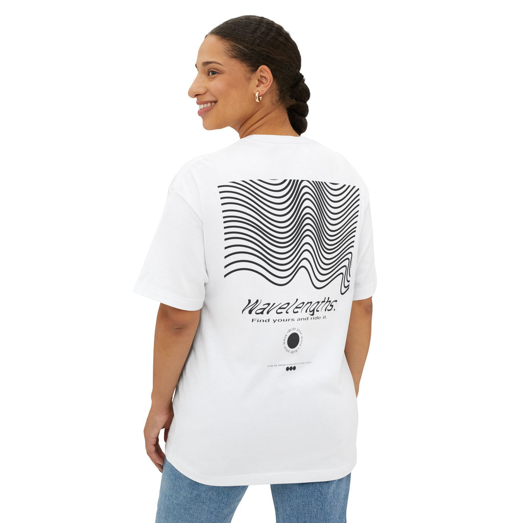 WAVELENGTHS - Unisex Oversized Boxy Tee