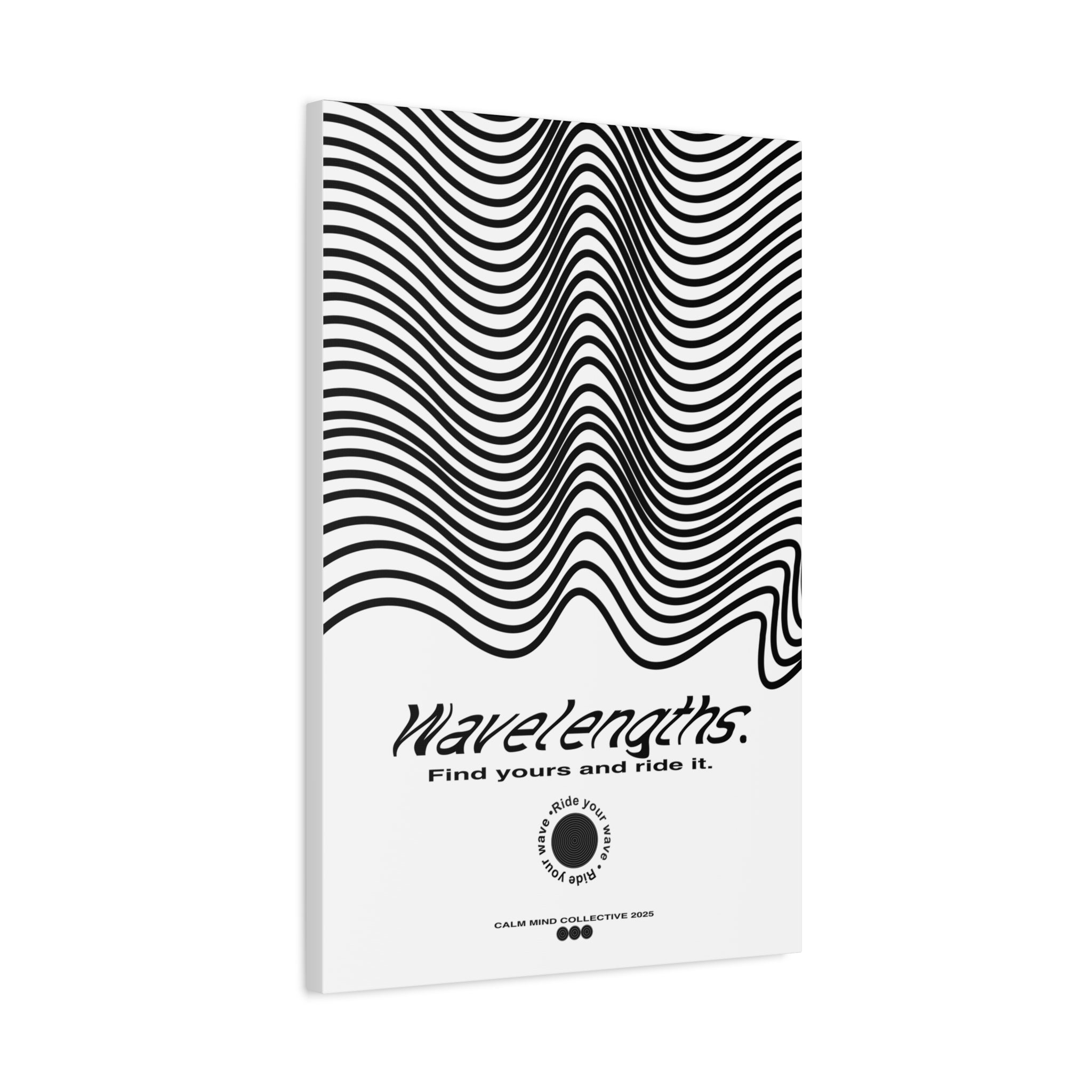 FIND YOURS - Wavelengths Collection - Canvas Art Print