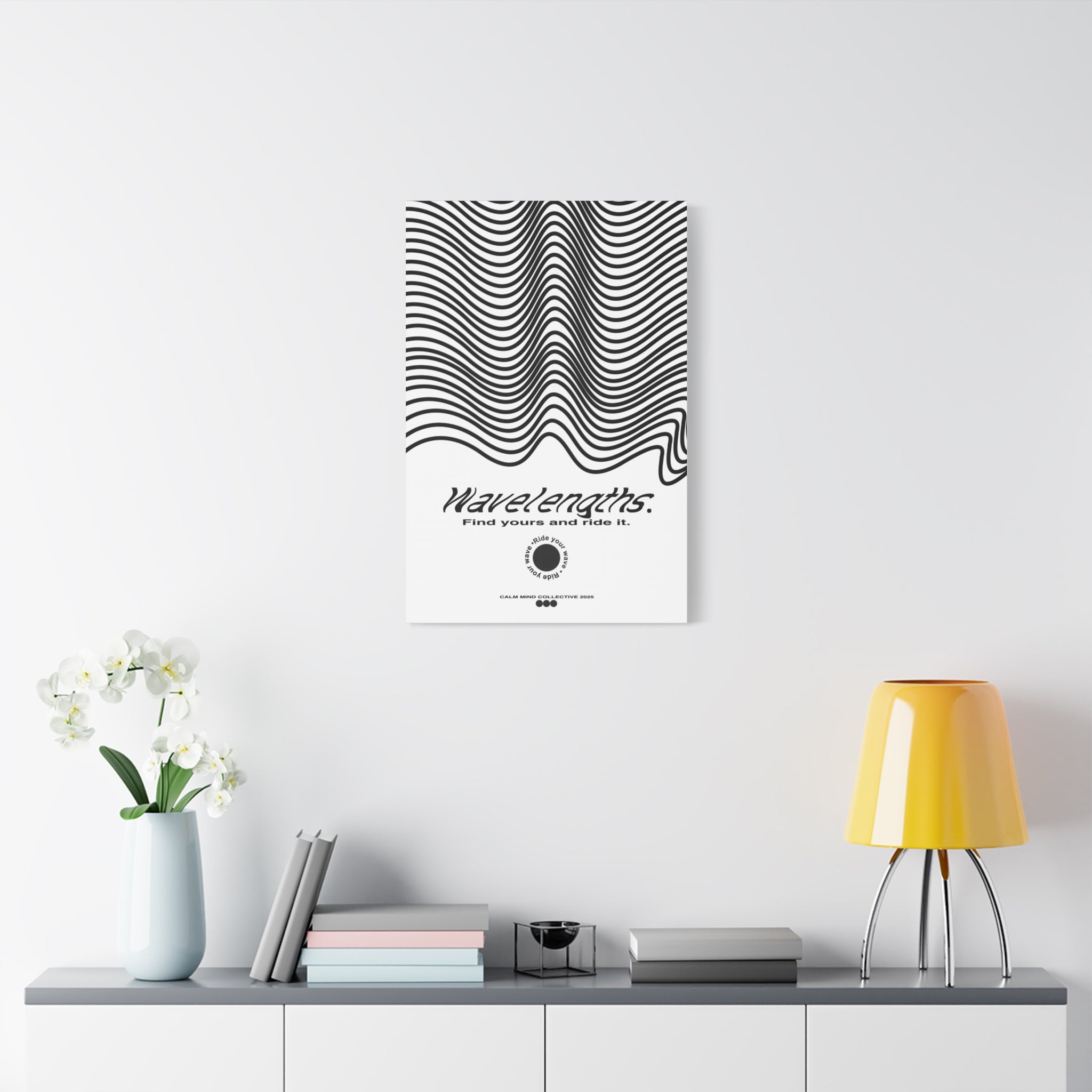 FIND YOURS - Wavelengths Collection - Canvas Art Print