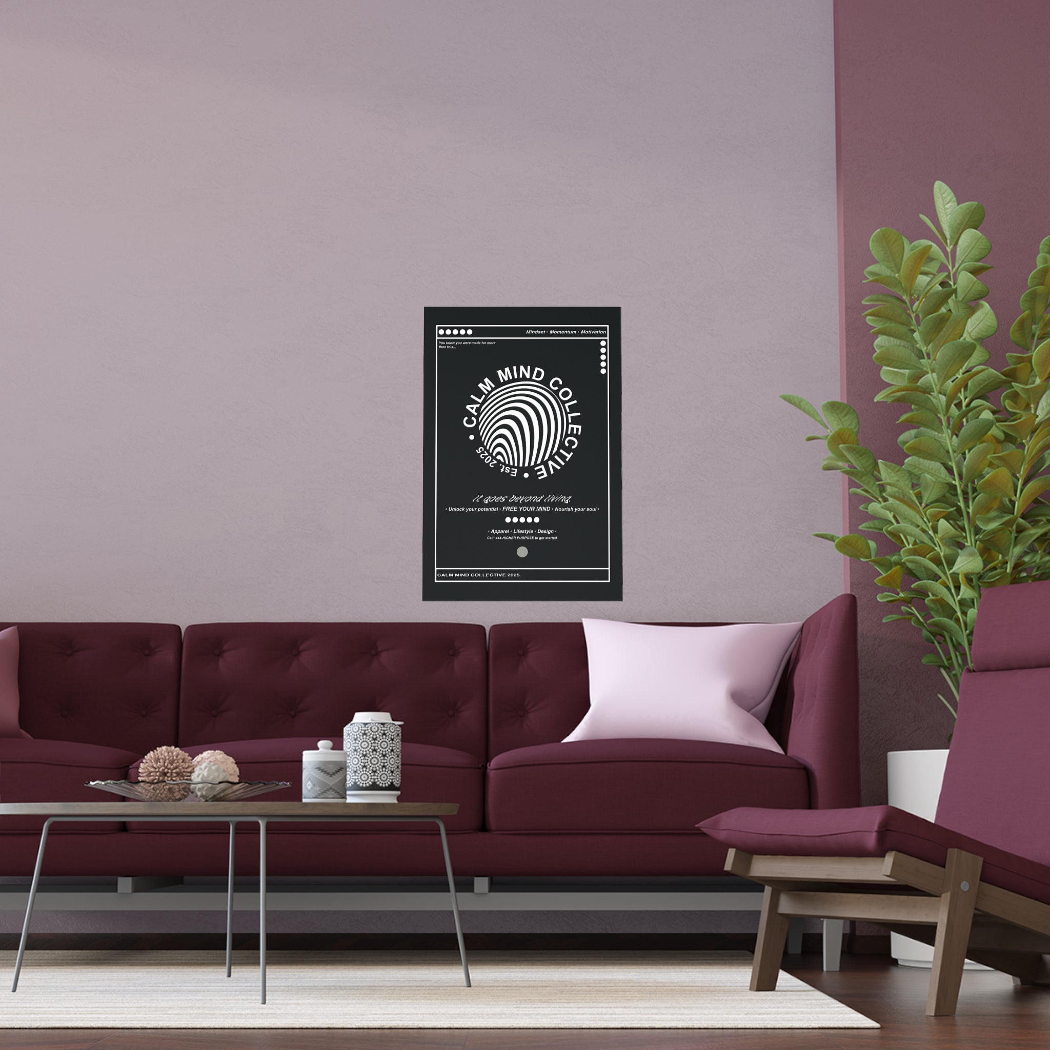BASICS DARK - Silk Poster