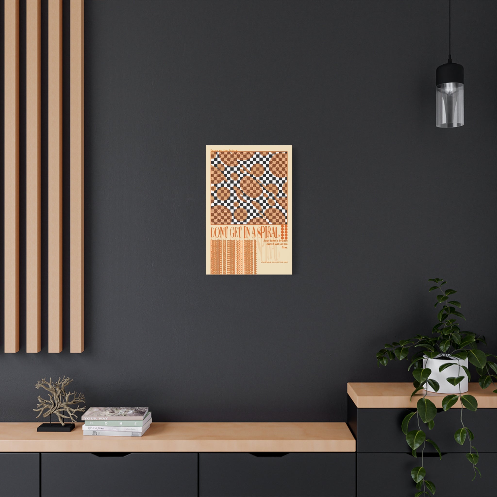 SPIRAL - Overthinkers Anonymous Collection - Canvas Art Print