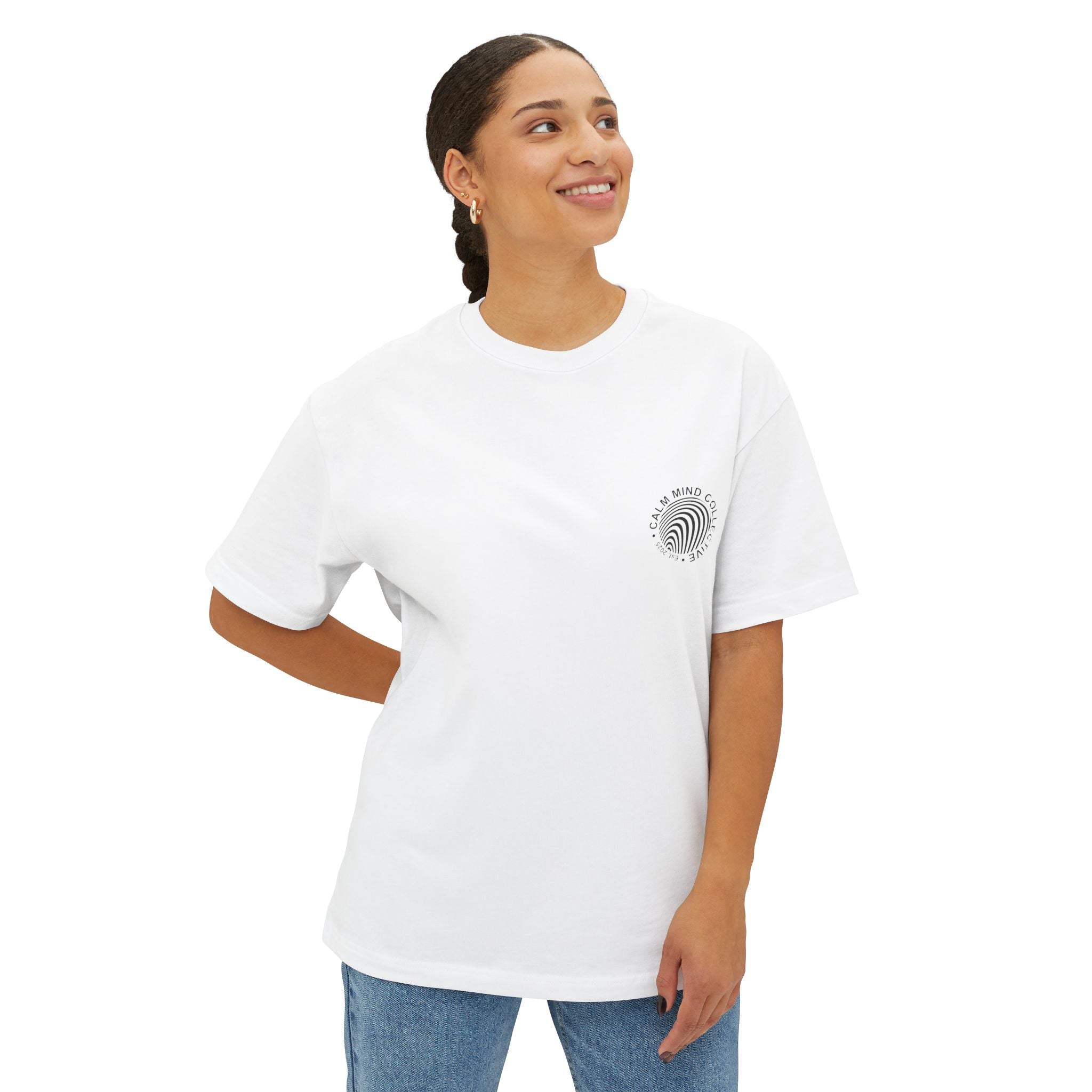 BASICS LIGHT - Unisex Oversized Boxy Tee