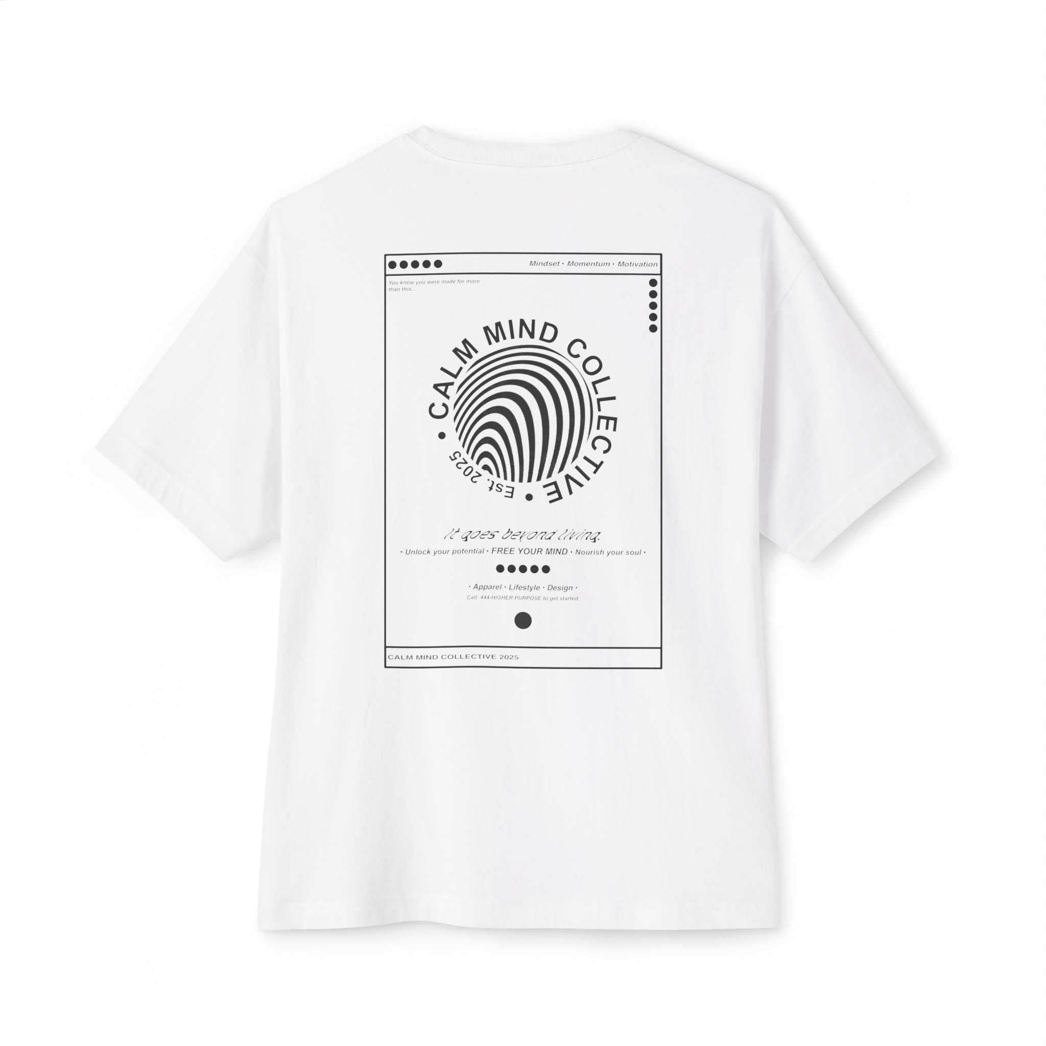 BASICS LIGHT - Unisex Oversized Boxy Tee