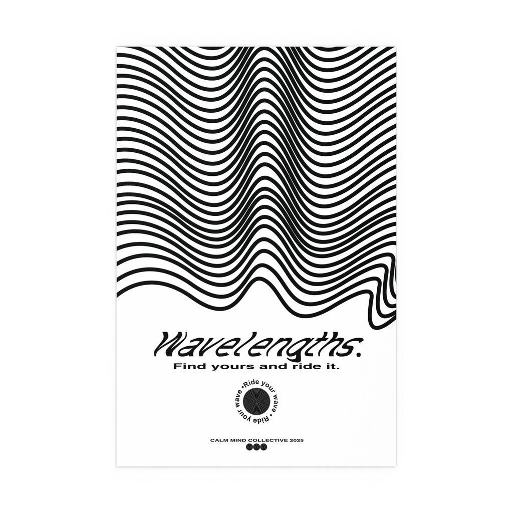 FIND YOURS - Wavelengths Collection - Silk Poster