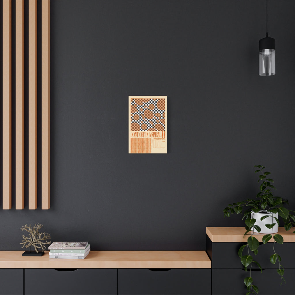 SPIRAL - Overthinkers Anonymous Collection - Canvas Art Print