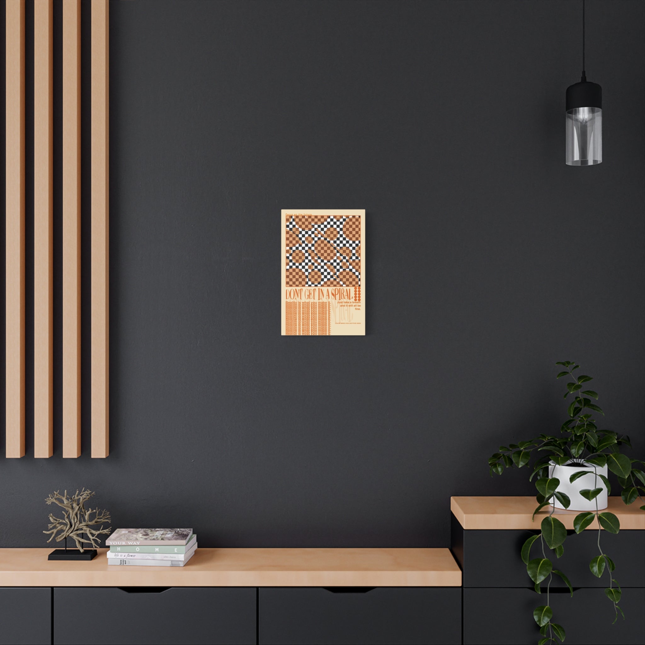 SPIRAL - Overthinkers Anonymous Collection - Canvas Art Print