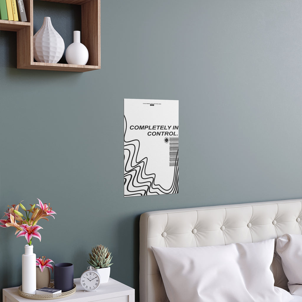 IN CONTROL - Wavelengths Collection - Silk Poster