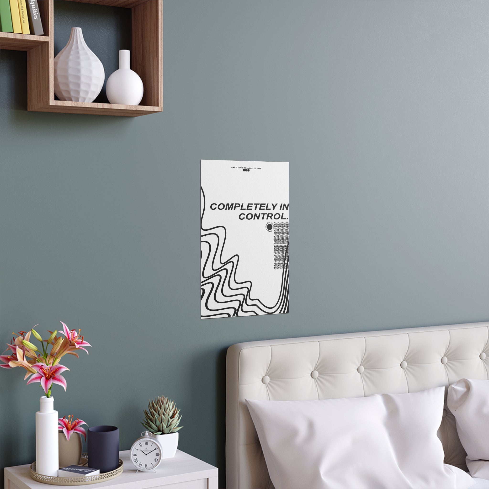 IN CONTROL - Wavelengths Collection - Silk Poster
