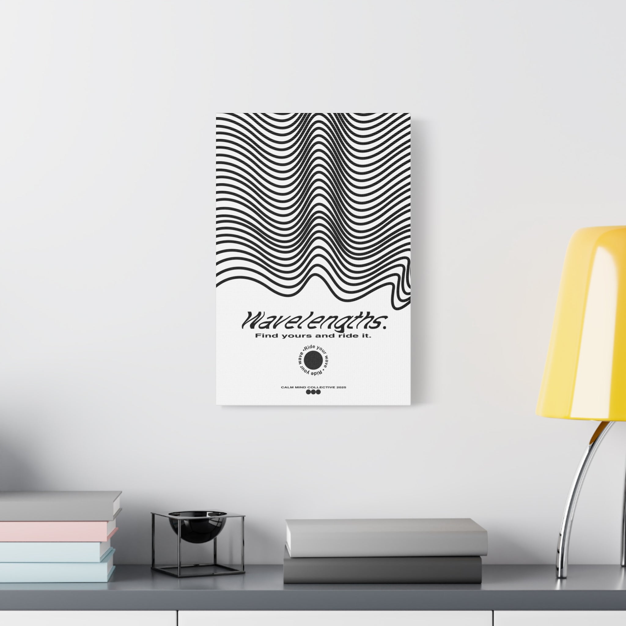 FIND YOURS - Wavelengths Collection - Canvas Art Print