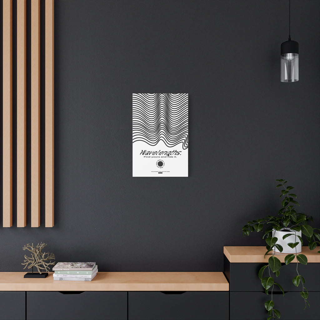FIND YOURS - Wavelengths Collection - Canvas Art Print