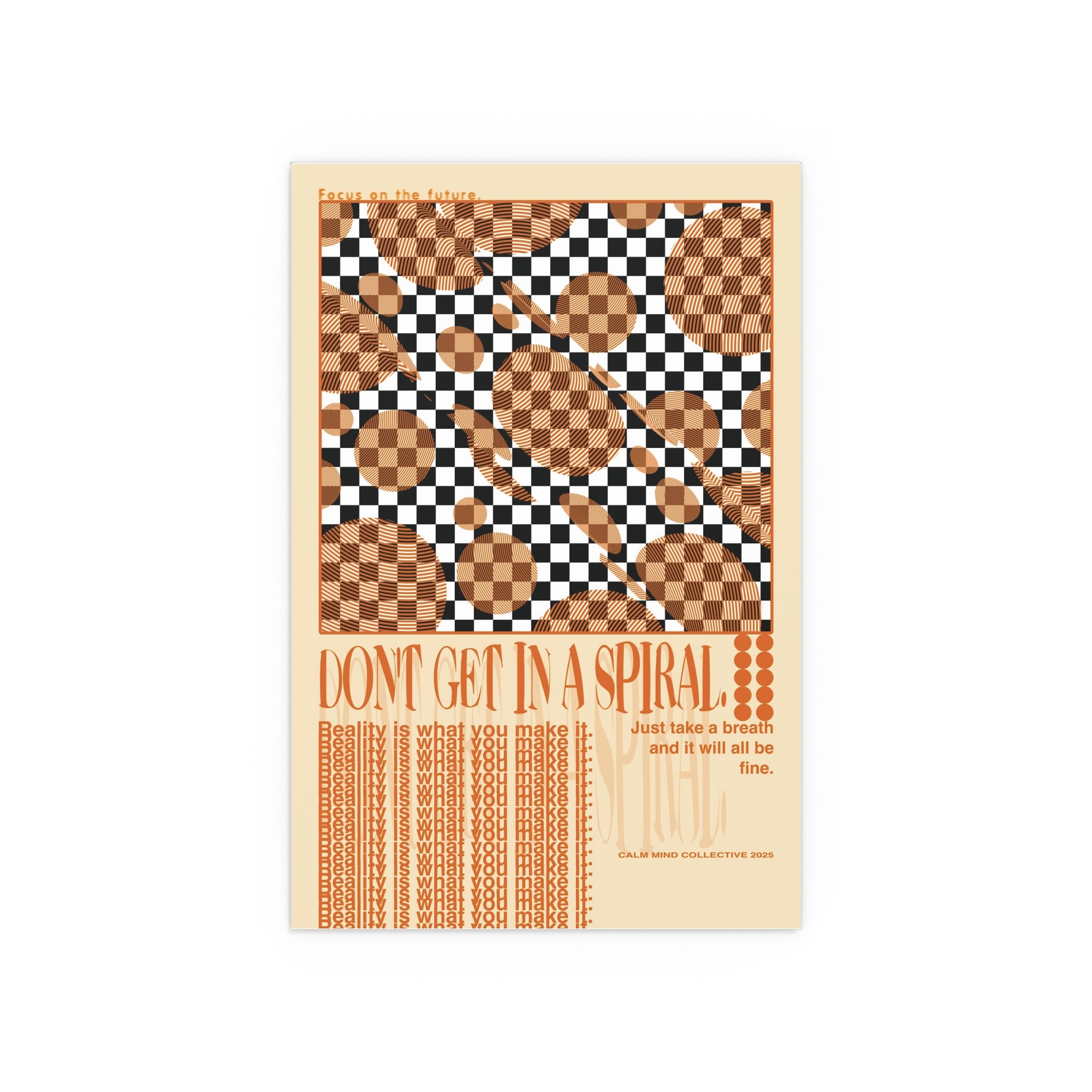 SPIRAL - Overthinkers Anonymous Collection - Silk Poster