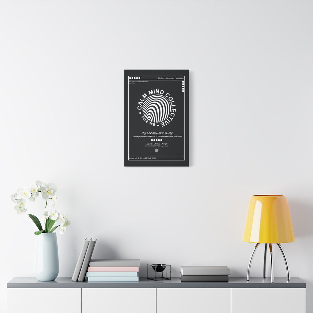 BASICS DARK - Canvas Art Print