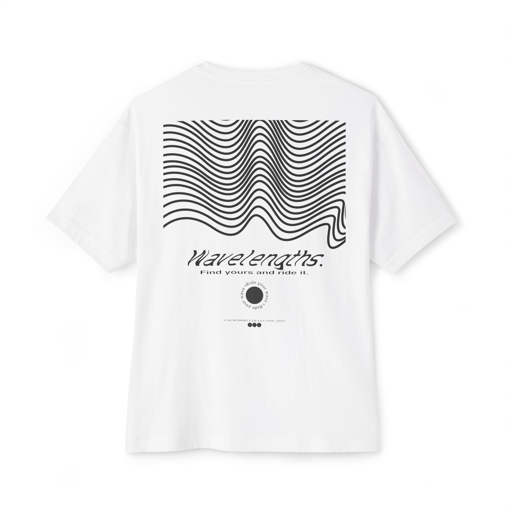 WAVELENGTHS - Unisex Oversized Boxy Tee