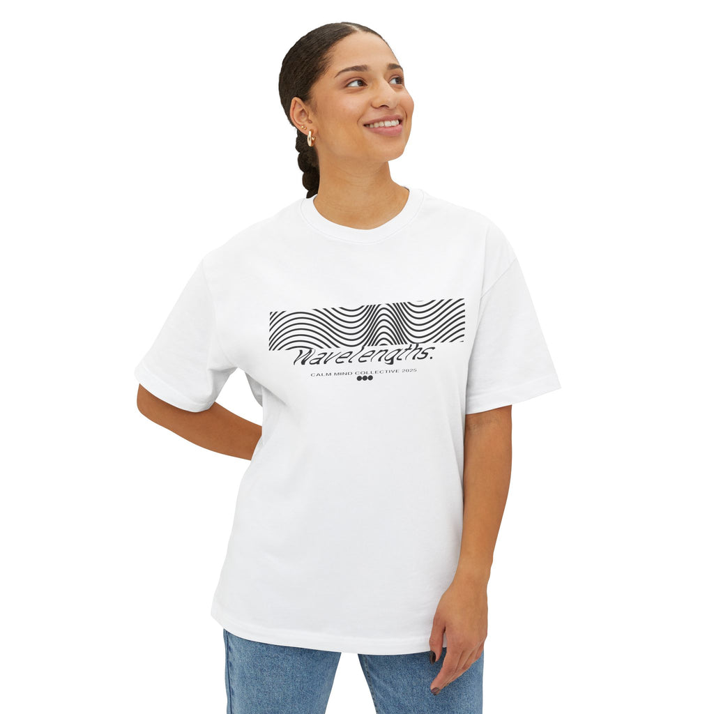 WAVELENGTHS - Unisex Oversized Boxy Tee