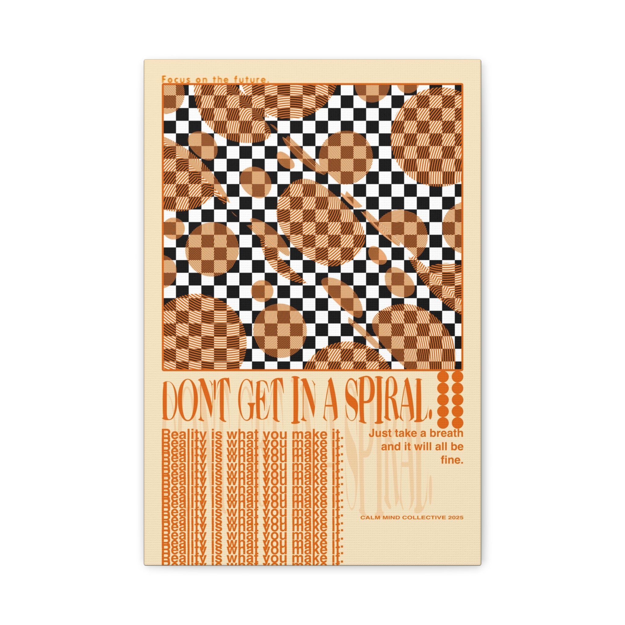 SPIRAL - Overthinkers Anonymous Collection - Canvas Art Print