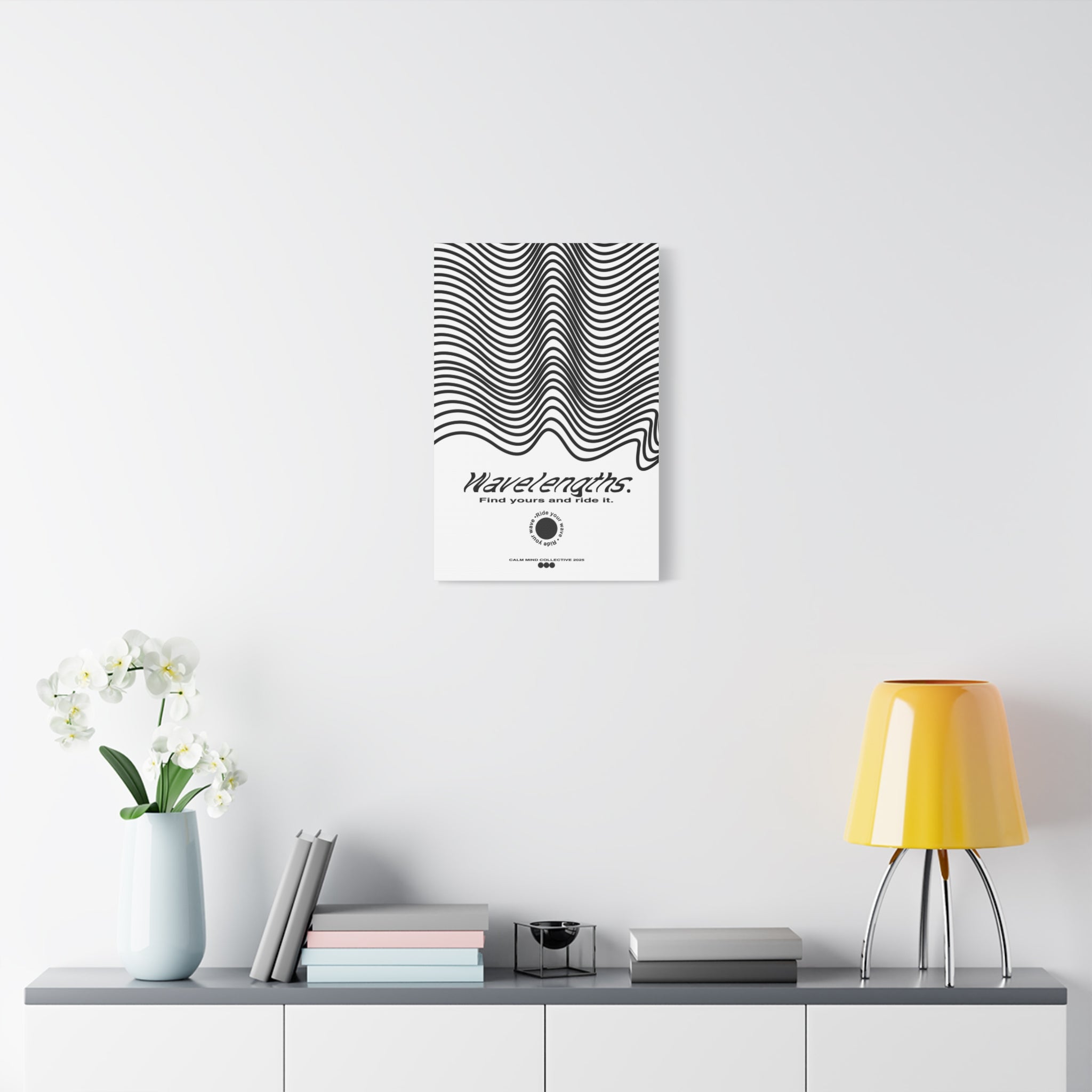 FIND YOURS - Wavelengths Collection - Canvas Art Print