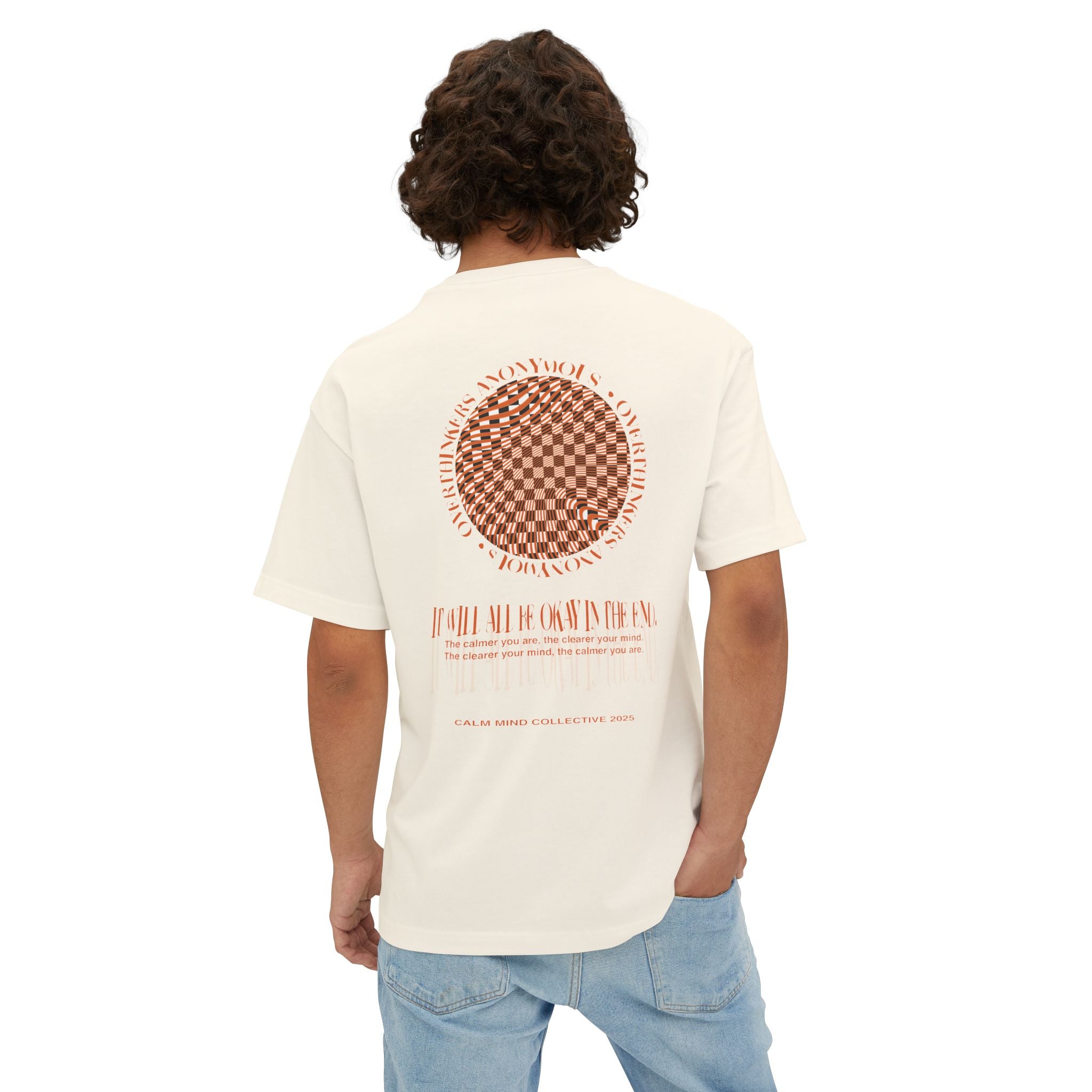 OVERTHINKERS ANONYMOUS - Unisex Oversized Boxy Tee
