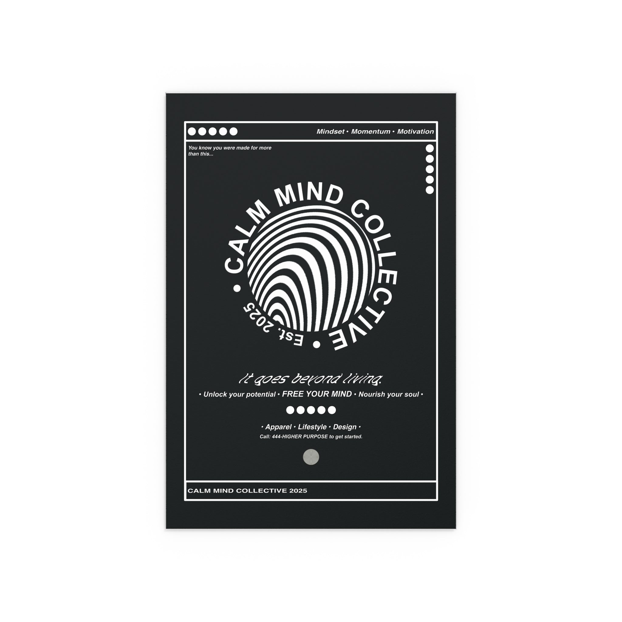 BASICS DARK - Silk Poster