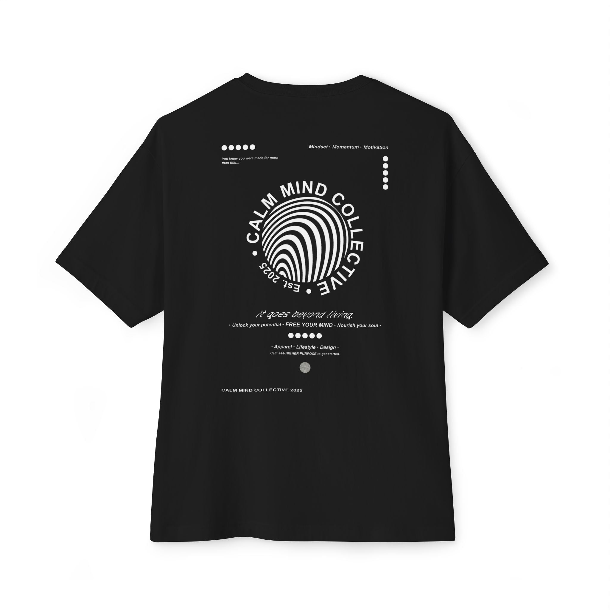 BASICS DARK - Unisex Oversized Boxy Tee
