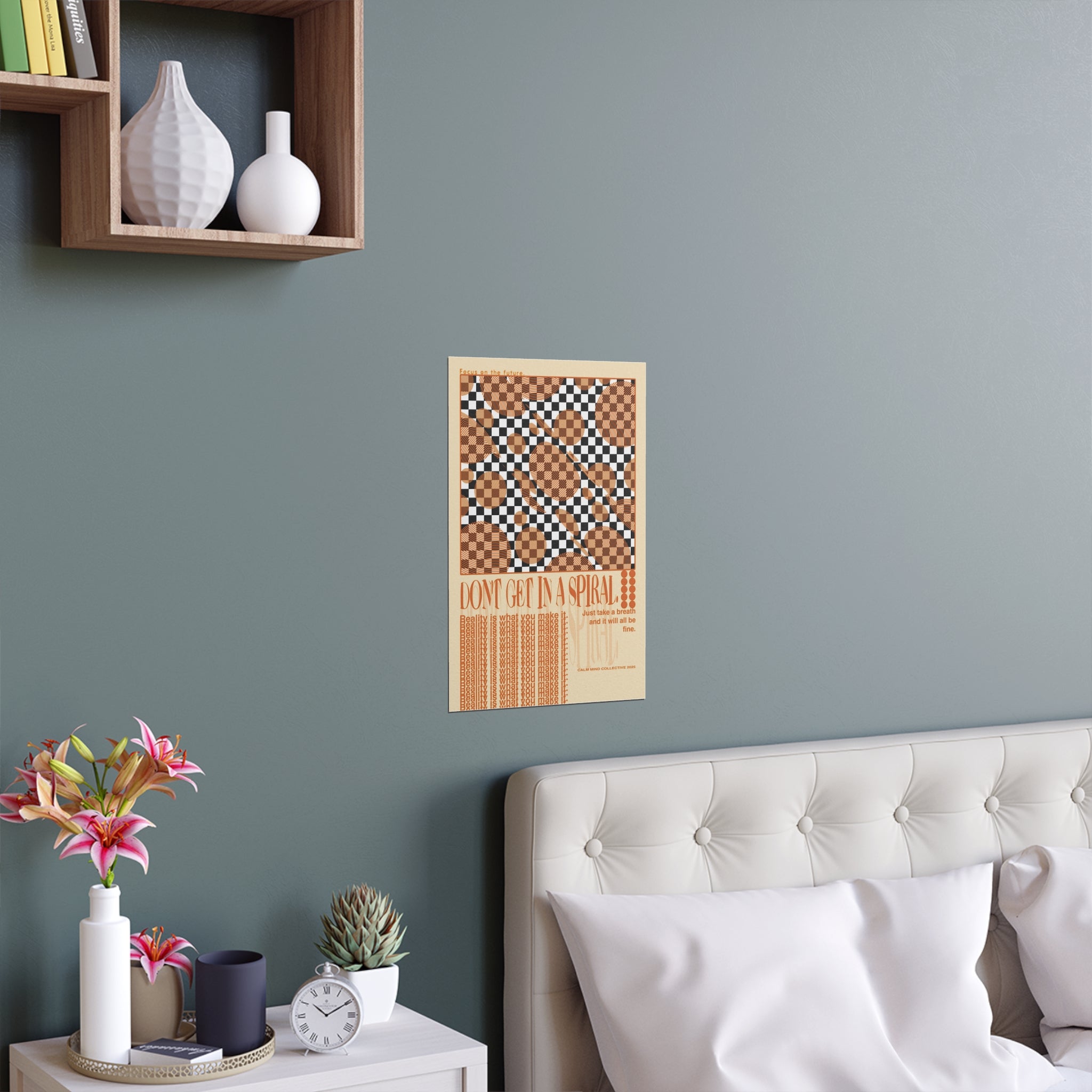 SPIRAL - Overthinkers Anonymous Collection - Silk Poster