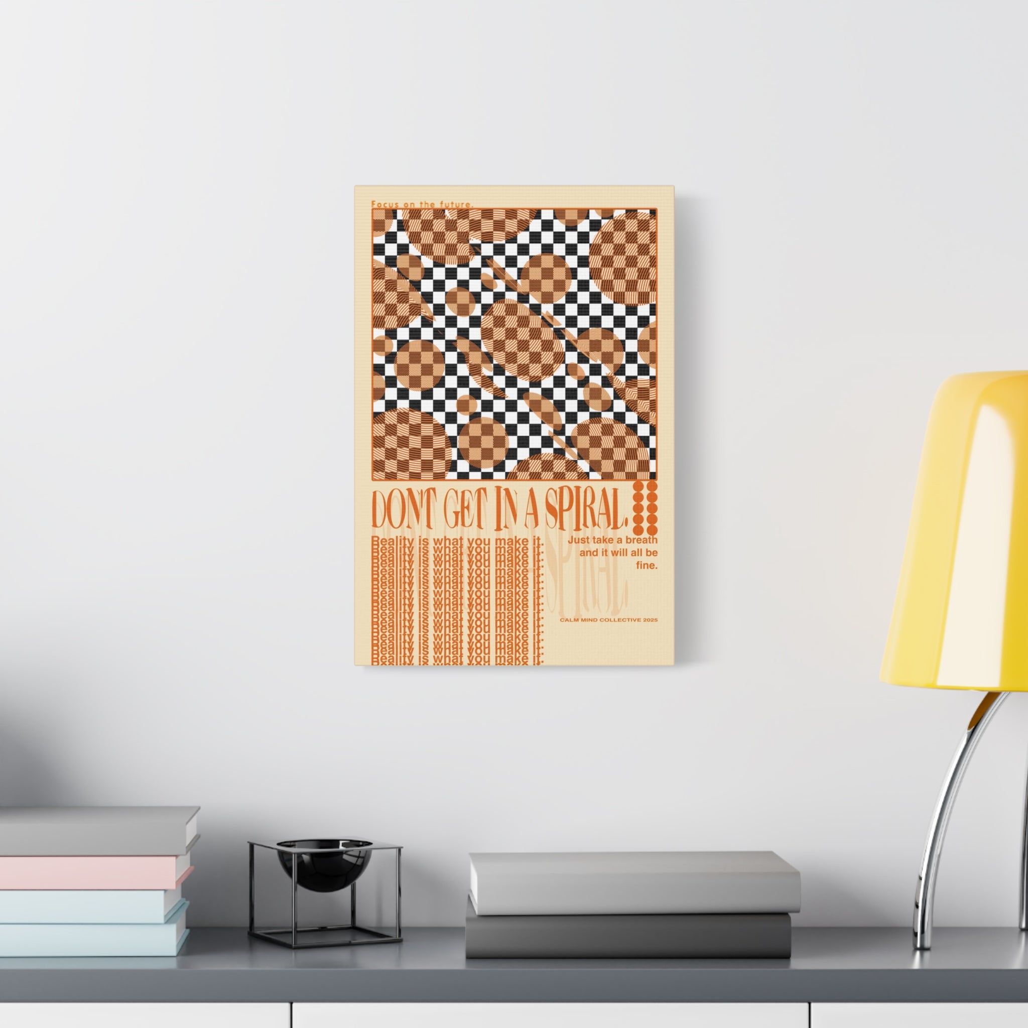SPIRAL - Overthinkers Anonymous Collection - Canvas Art Print